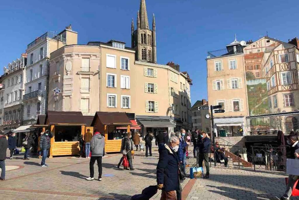 Charmant T3 Coeur De Ville Avec Parking Limoges Kültér fotó